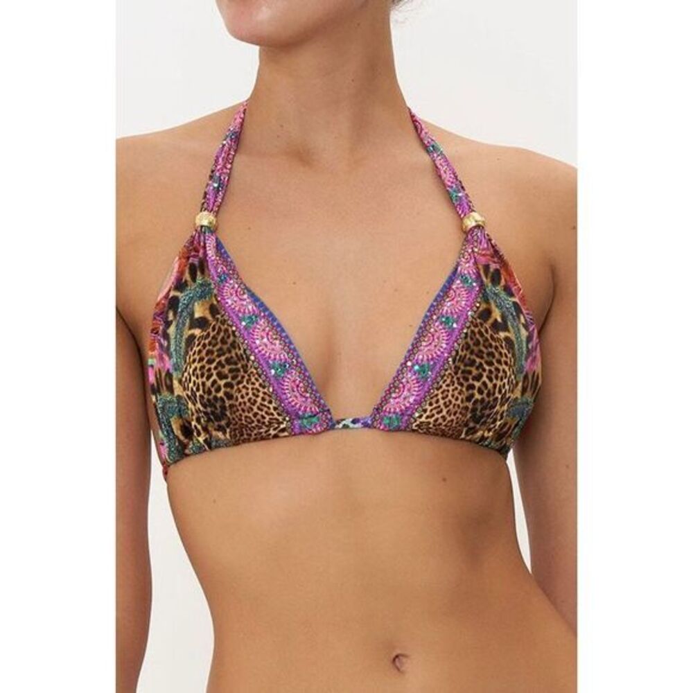 Camilla Ball Bikini Triangle Top Xanadu Rising Size XS